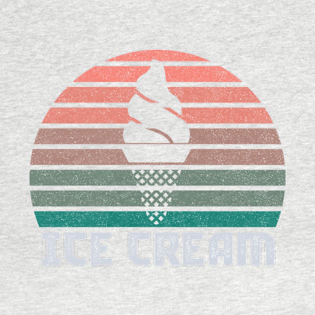 Vintage Retro Ice Cream by chacuy